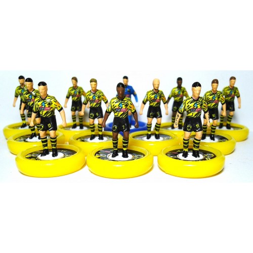 Subbuteo Andrew Table Soccer AEK Athens 2022-23 Greek Superleague Winners on RSB Professional bases